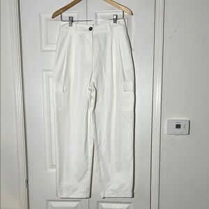 MIOU MUSE NWOT White Highwaist Pant Women’s Large